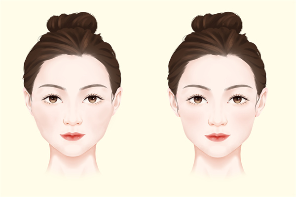 圆脸怎样变成瓜子脸