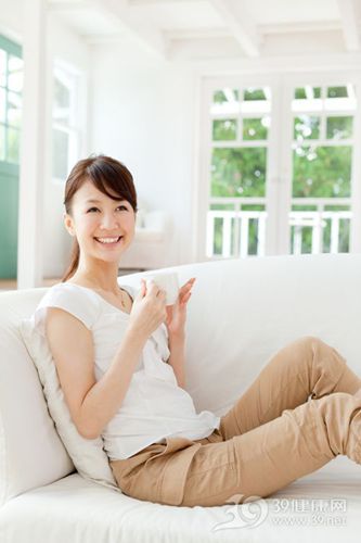 青年 女 家居 喝茶 咖啡_15011380_xxl